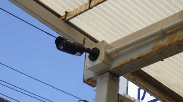 施工後(カメラ本体設置)
