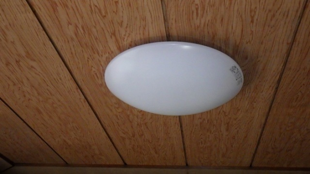 施行後(LEDシーリングライト本体設置)